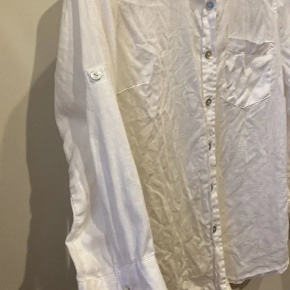 Linen Button Up - Picture 3 of 6